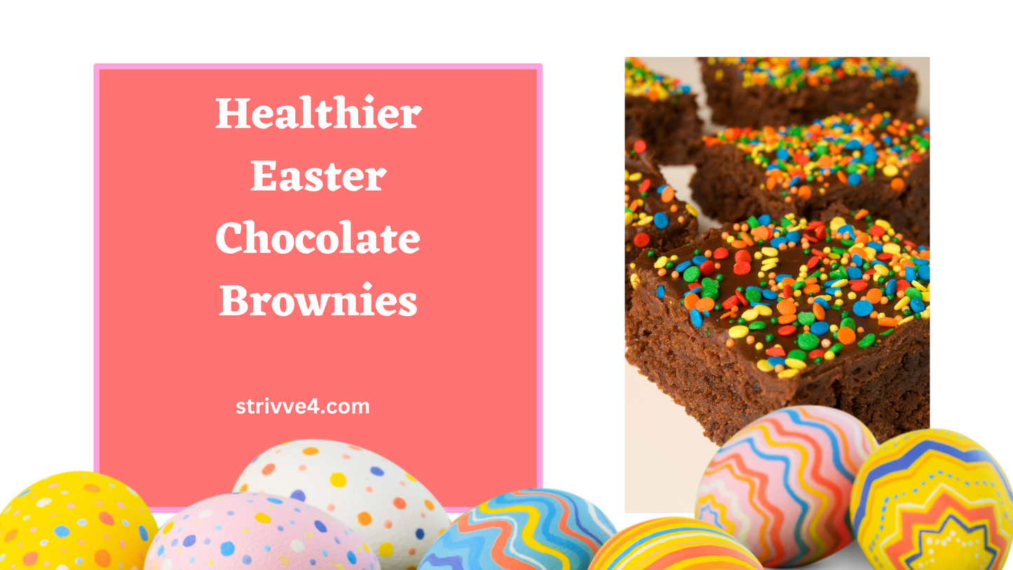 Healthy Easter Chocolate Brownies