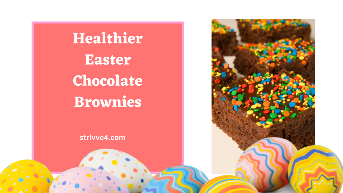 Healthy Easter Chocolate Brownies Strivve4